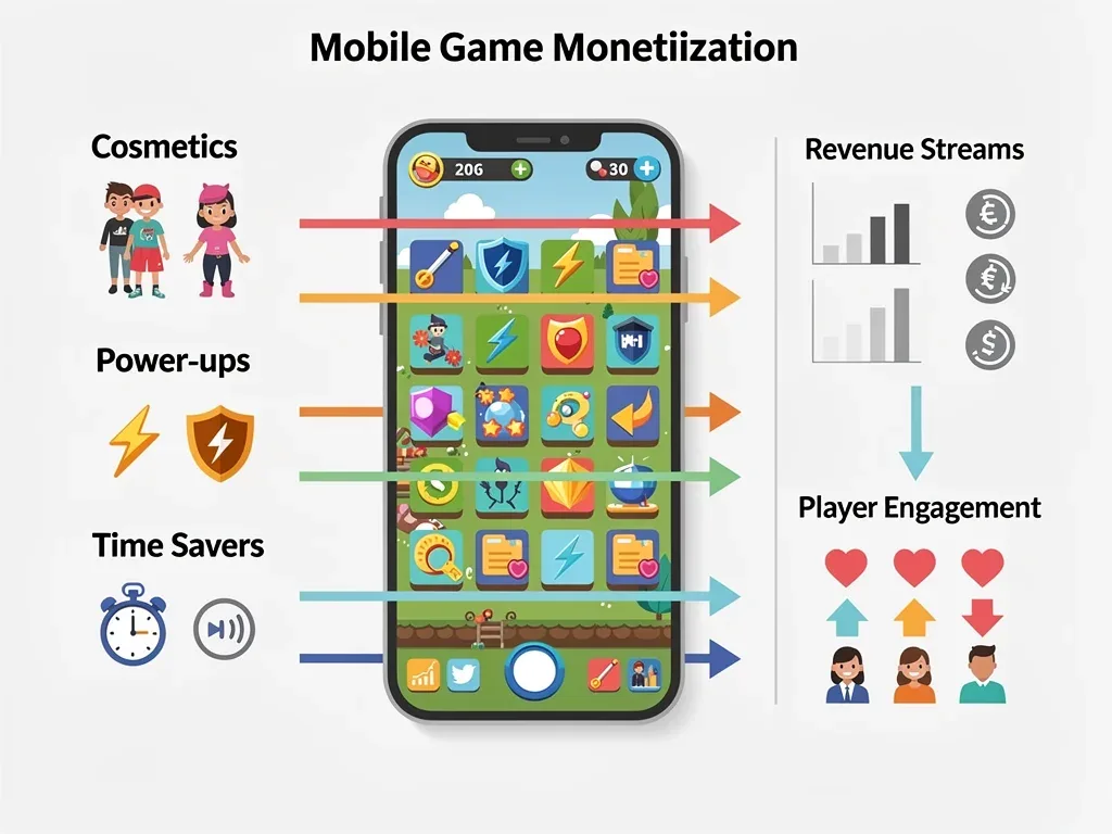 In-app purchase types and their impact on revenue