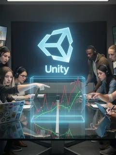 Game developers discussing Unity's new subscription model