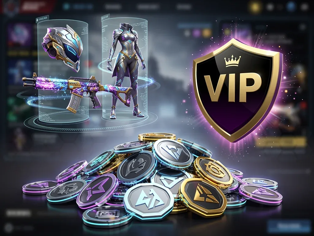 Exclusive in-game currency and rare cosmetic items for premium gamers